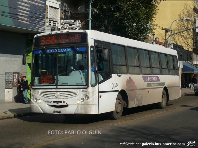 Mercedes-Benz OF 1418 - Metalpar - La Nueva Metropol
Línea 336 - Interno 2048

Fotografía: Pablo Olguín

