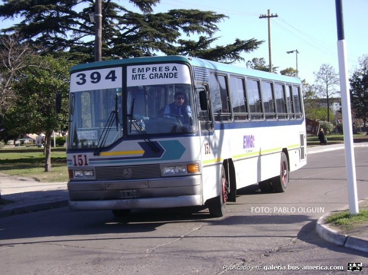 Mercedes-Benz OHL 1320 - Galicia - E.M.G.
Línea 394 - Interno 151

Fotografía: Pablo Olguín
