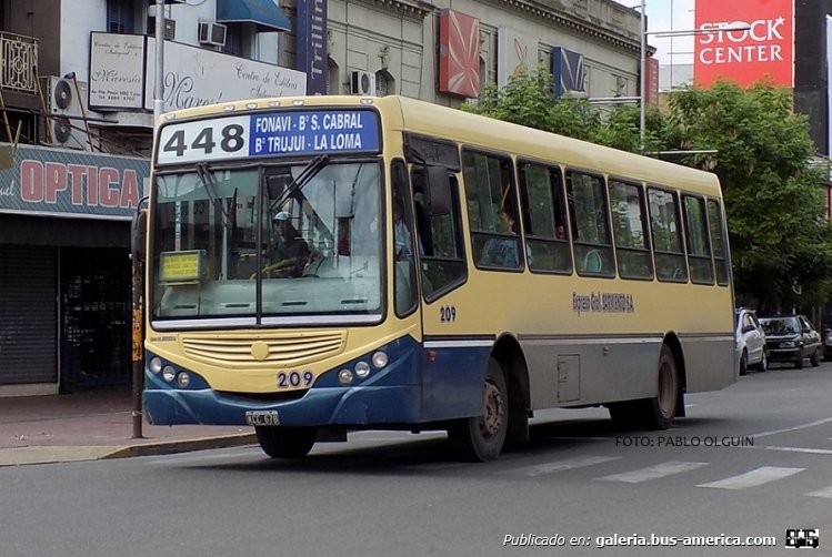 Mercedes-Benz OF 1418 - Metalpar - Expreso Gral. Sarmiento
¿KCC 678?
Línea 448 - Interno 209

Fotografía: Pablo Olguín
