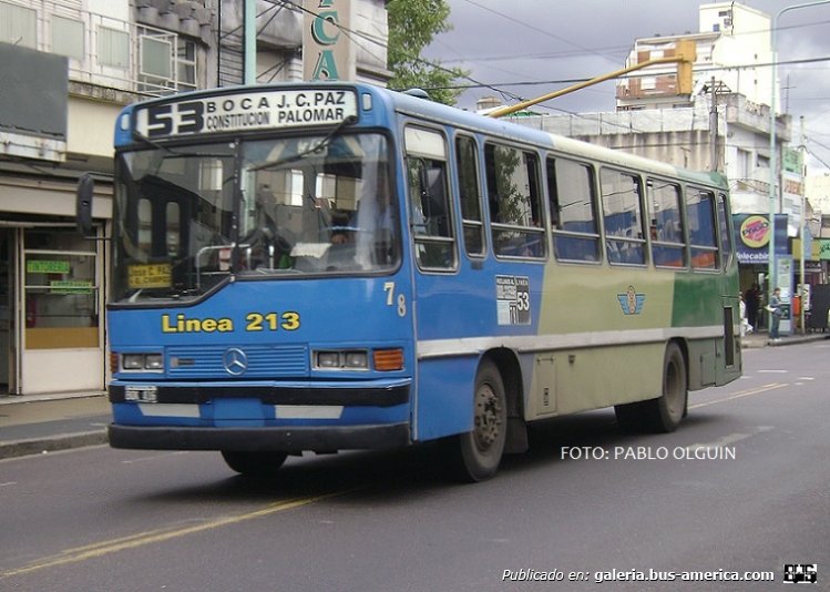 Mercedes-Benz OHL 1420 - Ottaviano - Línea 213
BOK 416
Línea 53 - Interno 78

Fotografía: Pablo Olguín
