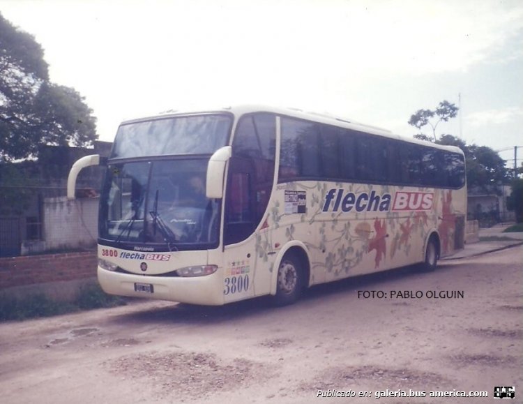 Scania K - Marcopolo Paradiso 1200 G6 (en Argentina) - Flecha Bus
Interno 3800

Fotografía: Pablo Olguín
