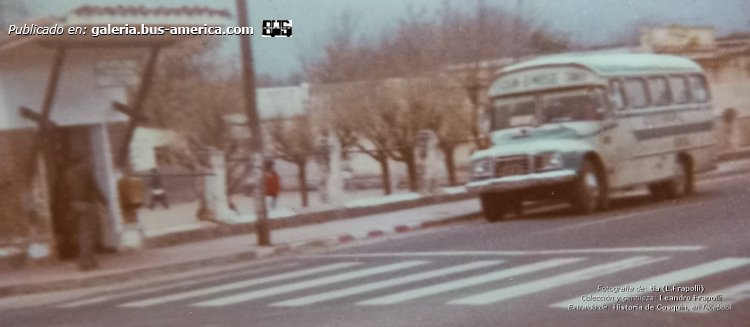 Bedford J6LZ1 - El Detalle - Cotapal
Cotapal (Prov.Córdoba)

Fotografía: tia de Leandro Frapolli
Colección y gentileza: Leandro Frapolli
Extraído de: [url=https://www.facebook.com/groups/1436648959802293/posts/3234810373319467/?comment_id=3238150372985467&reply_comment_id=3243278435805994&notif_id=1723490752240843&notif_t=group_comment_mention]Historia de Cosquin[/url], en facebook
