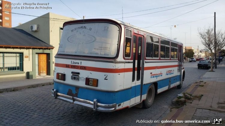Mercedes-Benz LO 1114 - El Detalle - Transp. Agriello
VHI 292 - ex patente S.387284
[url=https://bus-america.com/galeria/displayimage.php?pid=65267]https://bus-america.com/galeria/displayimage.php?pid=65267[/url]
[url=https://bus-america.com/galeria/displayimage.php?pid=65269]https://bus-america.com/galeria/displayimage.php?pid=65269[/url]
[url=https://bus-america.com/galeria/displayimage.php?pid=65270]https://bus-america.com/galeria/displayimage.php?pid=65270[/url]
[url=https://bus-america.com/galeria/displayimage.php?pid=65271]https://bus-america.com/galeria/displayimage.php?pid=65271[/url]

Línea 1 (Cnel.Pringles), interno 2

Fotógrafo: ¿Rogelio Gómez?
Fotografía: [url=https://www.elorden.com/noticias/2019/08/15/7979-ruben-agriello-parte-de-la-historia-de-nuestra-ciudad]El Orden de Pringles[/url]
