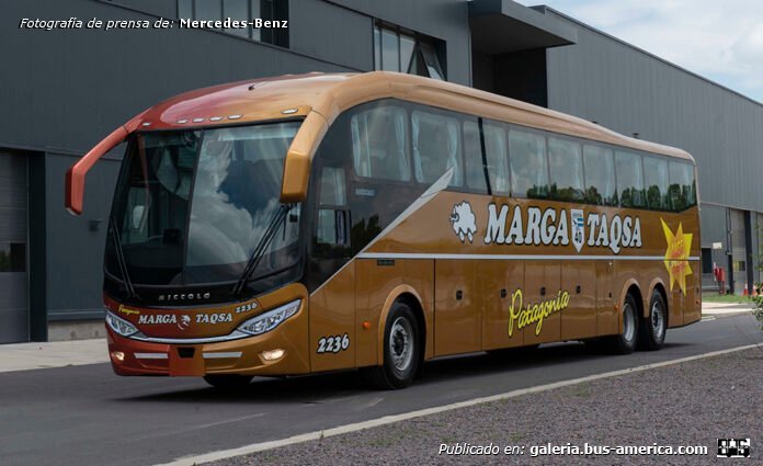 Mercedes-Benz O 500 RS - Niccolo Avanti - Marga TAQSA
¿AF --- --?
[url=https://bus-america.com/galeria/displayimage.php?pid=60708]https://bus-america.com/galeria/displayimage.php?pid=60708[/url]
[url=https://bus-america.com/galeria/displayimage.php?pid=60709]https://bus-america.com/galeria/displayimage.php?pid=60709[/url]
[url=https://bus-america.com/galeria/displayimage.php?pid=60710]https://bus-america.com/galeria/displayimage.php?pid=60710[/url]

Marga TAQSA (Prov.Santa Cruz), interno 2236

Fotografía de prensa: Mercedes-Benz Argentina
