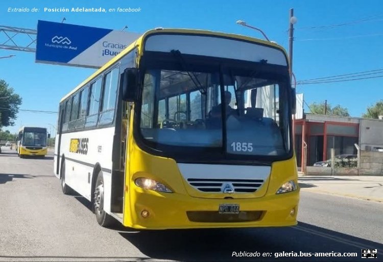 Agrale MT 15.0 - Galicia Orensano - Autobuses
NPQ 844

Línea 501 & 502 (Pdo.Azul), interno 1855

Fotografía extraída de: [url=https://www.facebook.com/profile.php?id=100033198134587]Posicion Adelantada[/url]
