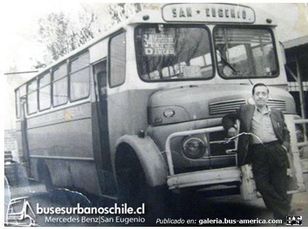 Mercedes-Benz LO 1114 - Codacar - San Eugenio Recoleta
Línea 34 (Santiago)

Fotógrafo y protagonista: desconocido
Colección y gentileza: www.busesurbanoschile.cl
