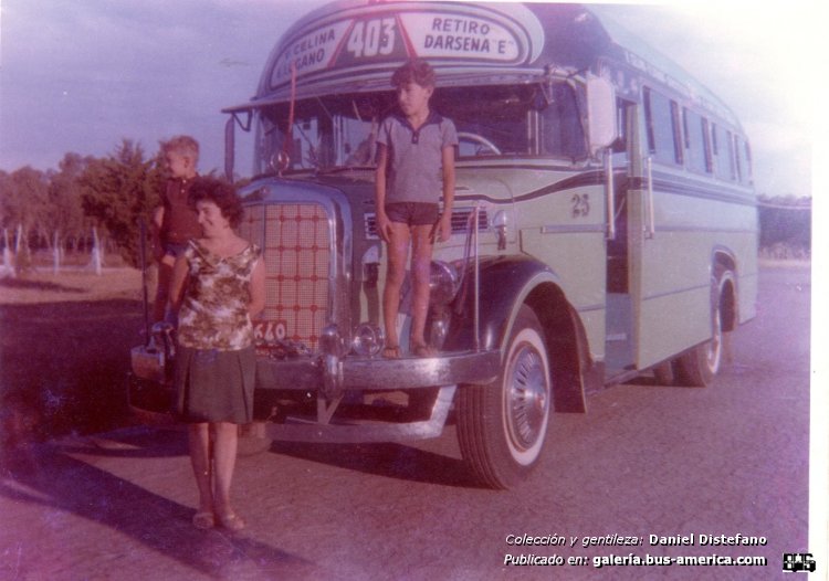 Mercedes-Benz L 312 - La Unión - Coop. Cdad. Buenos Aires
¿---649?
[url=https://bus-america.com/galeria/displayimage.php?pid=51008]https://bus-america.com/galeria/displayimage.php?pid=51008[/url]

Línea 403 (Buenos Aires), interno 23

Fotografía: familia Distefano
Colección y gentileza: Daniel Distefano
