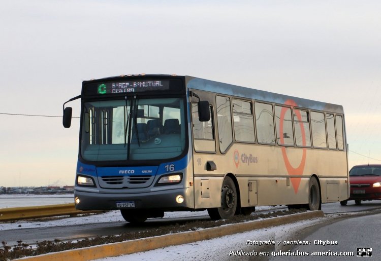 Iveco 170 S28 - Gold Bus - CityBus
AB 957 LY

Línea C (Rio Grande), unidad 16


Fotografía y gentileza: CityBus
