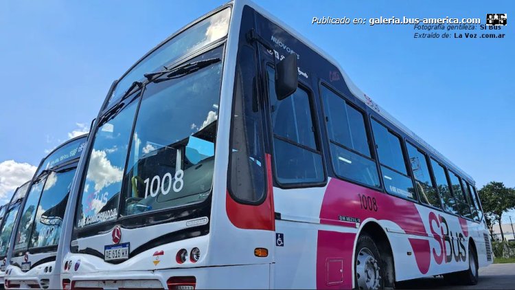 Mercedes-Benz OH 1621 L SB - Nuovobus Cittá PH 0068 - SiBus
AE 616 HX
[url=https://bus-america.com/galeria/displayimage.php?pid=68609]https://bus-america.com/galeria/displayimage.php?pid=68609[/url]
[url=https://bus-america.com/galeria/displayimage.php?pid=68610]https://bus-america.com/galeria/displayimage.php?pid=68610[/url]

Línea 31 (Córdoba), interno 1008
Ex línea 630 (Buenos Aires)

Fotografía: SiBus
Extraído de: [url=https://www.lavoz.com.ar/ciudadanos/este-lunes-arranca-sibus-como-se-reconfigura-el-transporte-urbano-en-cordoba/]La Voz .com.ar[/url]
