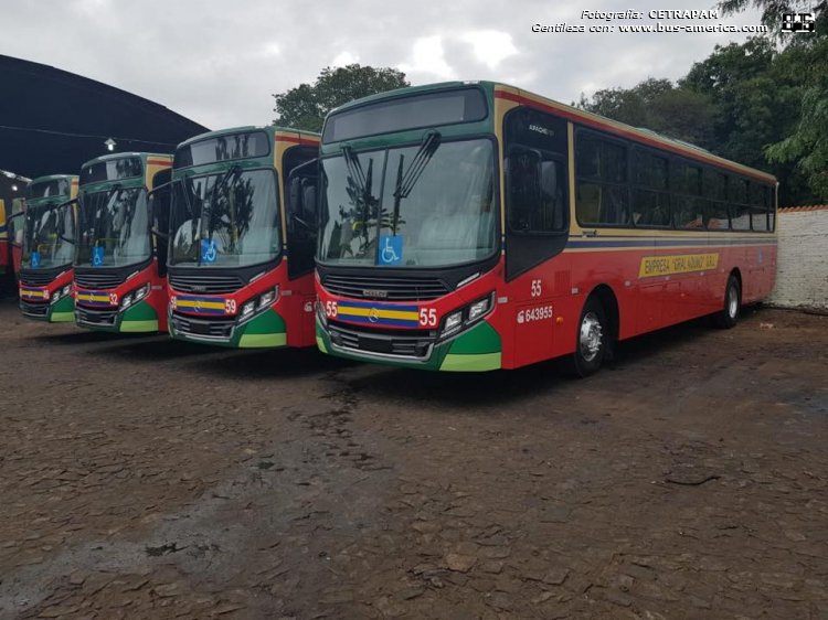 Mercedes-Benz OF 1721 - CAIO Apache Vip (en Paraguay) - Gral. Aquino
[url=https://bus-america.com/galeria/displayimage.php?pid=51674]https://bus-america.com/galeria/displayimage.php?pid=51674[/url]
Línea 28 (Asunción), interno 55 [1º]

[url=https://bus-america.com/galeria/displayimage.php?pid=51673]https://bus-america.com/galeria/displayimage.php?pid=51673[/url]
Línea 28 (Asunción), interno 59 [2º]

[url=https://bus-america.com/galeria/displayimage.php?pid=51671]https://bus-america.com/galeria/displayimage.php?pid=51671[/url]
[url=https://bus-america.com/galeria/displayimage.php?pid=50042]https://bus-america.com/galeria/displayimage.php?pid=50042[/url]
Línea 28 (Asunción), interno 32 [3º]

[url=https://bus-america.com/galeria/displayimage.php?pid=51672]https://bus-america.com/galeria/displayimage.php?pid=51672[/url]
Línea 28 (Asunción), interno 46 [4º]

Fotografía y gentileza: CETRAPAN

[Datos de derecha a izquierda]


Archivo originalmente posteado en junio/julio 2018 

