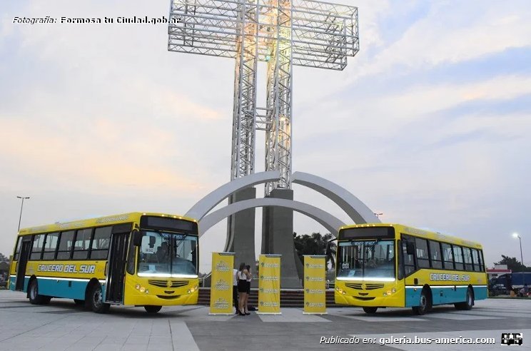 Mercedes-Benz OF 1621 - Metalpar Tronador 2010 - Crucero Del Sur
Crucero Del Sur (Formosa)

Fotografía: [url=https://www.formosatuciudad.gob.ar/tu-ciudad/cultura/1236-presentacion-de-las-nuevas-unidades-del-transporte-urbano-de-pasajeros]Formosa Tu Ciudad .gob.ar[/url]
