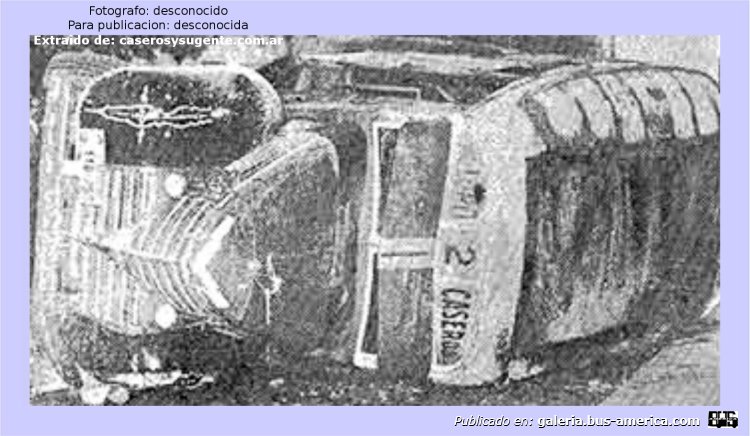 Plymounth 1939 - La Maravilla - El Libertador
Línea 2 (Pdos. Gral.San martín), interno 1

Fotógrafo: desconocido
Para diario: Crítica
Colección y extraído de: [url=https://caserosysugente.com.ar/2023/01/27/quince-vecinos-fallecieron-en-la-desgarradora-que-hace-70-anos-conmociono-a-caseros/?fbclid=IwAR2FKdGAR4hK3DMtFZruqNabJlEwvXI4ylTQByxHzAo88eBqpjHd1OfF0HY]caserosysugante.com.ar[/url]
