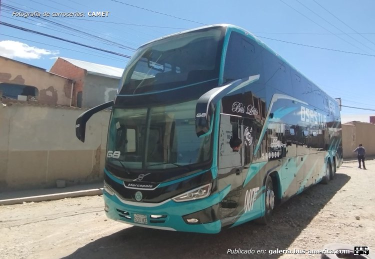 Volvo FH - Camet Marcopolo G8 - Osastur
5220 HCE
[url=https://bus-america.com/galeria/displayimage.php?pid=63217]https://bus-america.com/galeria/displayimage.php?pid=63217[/url]
[url=https://bus-america.com/galeria/displayimage.php?pid=63218]https://bus-america.com/galeria/displayimage.php?pid=63218[/url]

Osastur


Fotografía de carrocerías: [url=https://www.facebook.com/cametbolivia]CAMET[/url]
