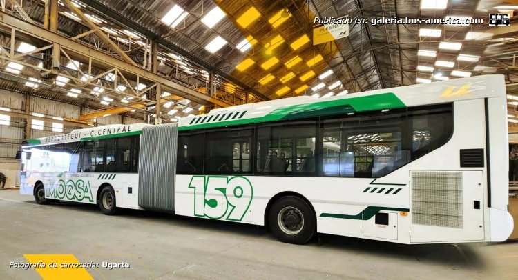 Mercedes-Benz O 500 UA - Ugarte - MOQSA
[url=https://bus-america.com/galeria/displayimage.php?pid=59575]https://bus-america.com/galeria/displayimage.php?pid=59575[/url]

Línea 159 (Buenos Aires)

Fotografía de carrocería: Ugarte
