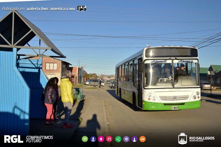 Mercedes-Benz OF 1418 - Ugarte Americano - Maxia
MAW 214

Maxia (Rio Gallegos)

Fotografía: Municipio de Rio Gallegos
