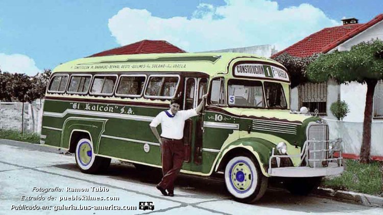 Mercedes-Benz L 312 - FAC - El Halcón
Línea 1 (Prov. Buenos Aires), interno 10

Fotografía: Ramón Tubio
