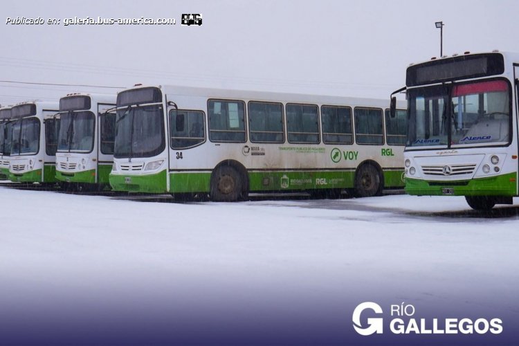 Mercedes-Benz OF 1418 - Italbus Bello - Maxia
Maxia (Rio Gallegos), interno 34

Fotografía: Municipio de Rio Gallegos
