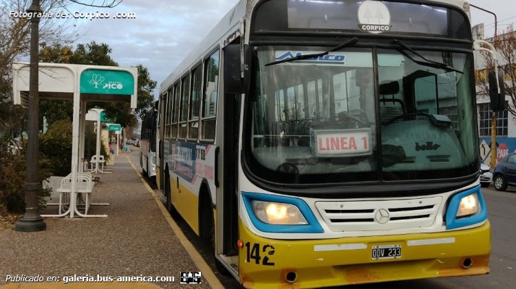 Mercedes-Benz OF 1418 - Italbus Bello - Corpico
ODV 233

Línea 1 (Gral.Pico), interno 142

Fotografía extraídad de: [url=https://www.corpico.com.ar/novedades/884/]Corpico .com[/url]
