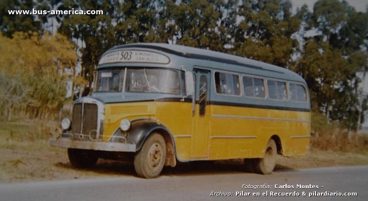 Mercedes-Benz L 312 - Luna - Cal Cas
Línea 503 (Pdo.Pilar)

En la fotografía: Carlos Montes
Blog Pilar en el Recuerdo
pilardiario.com
