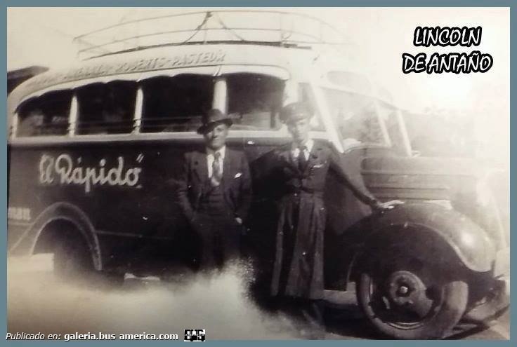 Chevrolet 1936 - Puletti - El Rápido
[url=https://bus-america.com/galeria/displayimage.php?pid=63587]https://bus-america.com/galeria/displayimage.php?pid=63587[/url]

Linea 2 (Pdo.Lincoln)

Fotógrafo: desconocido
Colección: [url=https://www.facebook.com/LincolnDeAntano/photos/a.336475433080122/5481198011941146/]Lincoln de Antaño[/url], en facebook
