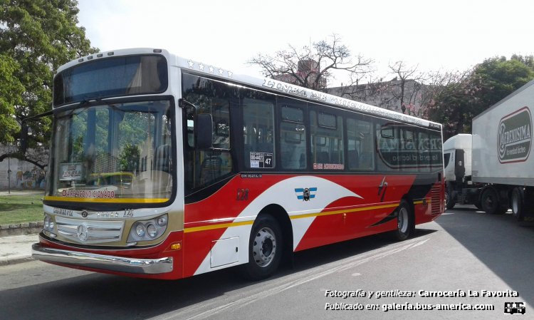 Mercedes-Benz OH 1621 L SB - La Favorita Favorito GR - Micro Omnibus 47
[url=https://bus-america.com/galeria/displayimage.php?pid=51749]https://bus-america.com/galeria/displayimage.php?pid=51749[/url]
[url=https://bus-america.com/galeria/displayimage.php?pid=51751]https://bus-america.com/galeria/displayimage.php?pid=51751[/url]

Línea 47 (Prov. Buenos Aires), interno 128

Fotografía y gentileza de: Carrocerías La Favorita




Archivo originalmente posteado en junio-julio 2018

