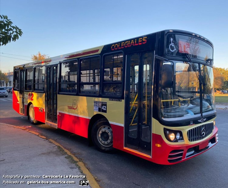 Mercedes-Benz OH 1621 L SB - La Favorita Favorito GR - Ttes. Colegiales
[url=https://bus-america.com/galeria/displayimage.php?pid=51741]https://bus-america.com/galeria/displayimage.php?pid=51741[/url]

Línea 42 (Buenos Aires)

Fotografía y gentileza de: Carrocerías La Favorita
