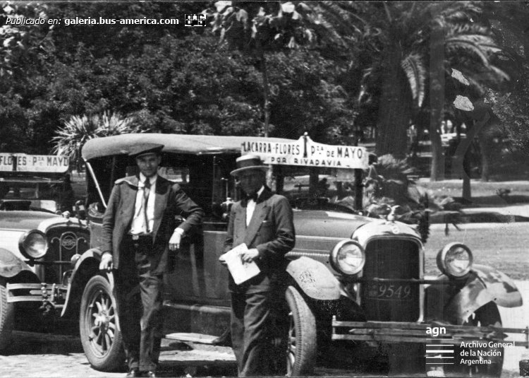 (en Argentina) - Línea 1 
9549
Línea 1 (Buenos Aires)

Fotógrafo: desconocido
Archivo General de la Nación
