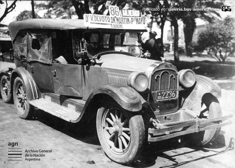 (en Argentina) - Línea 86
2236
[url=https://bus-america.com/galeria/displayimage.php?pid=65596]https://bus-america.com/galeria/displayimage.php?pid=65596[/url]

Línea 86 (Buenos Aires)

Fotógrafo: desconocido
Archivo General de la Nación
