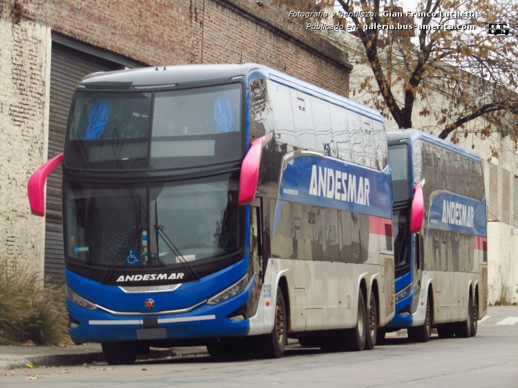 Scania K - Marcopolo G8 Paradiso 1800 DD (en Argentina) - Andesmar
[url=https://bus-america.com/galeria/displayimage.php?pid=57975]https://bus-america.com/galeria/displayimage.php?pid=57975[/url]
[url=https://bus-america.com/galeria/displayimage.php?pid=57979]https://bus-america.com/galeria/displayimage.php?pid=57979[/url]

Andesmar, interno 5350 [1º]


[url=https://bus-america.com/galeria/displayimage.php?pid=57973]https://bus-america.com/galeria/displayimage.php?pid=57973[/url]
[url=https://bus-america.com/galeria/displayimage.php?pid=57976]https://bus-america.com/galeria/displayimage.php?pid=57976[/url]
Andesmar, interno 5347 [2º]



Fotografía y gentileza: Gian Franco Luchetti

[Datos de adelante hacia atrás - izquierda a derecha]
