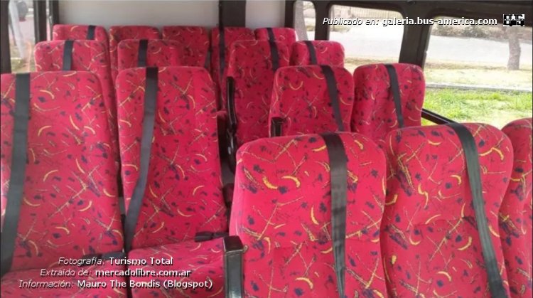 Ford F 4000 - Turismo Total
JCE 351
[url=https://bus-america.com/galeria/displayimage.php?pid=67228]https://bus-america.com/galeria/displayimage.php?pid=67228[/url]
[url=https://bus-america.com/galeria/displayimage.php?pid=67230]https://bus-america.com/galeria/displayimage.php?pid=67230[/url]

Turismo Total (Prov.Mendoza), interno 16


Fotografía: Turismo Total
Extraída de: [url=https://vehiculo.mercadolibre.com.ar/MLA-1906542462-ford-4000-4x4-para-turismo-_JM#polycard_client=search-nordic&position=24&search_layout=stack&type=item&tracking_id=d80a4467-e976-4ecc-b9fa-b00f7e94dd21]Mercado Libre[/url]
Información y gentileza: Mauro thebondis.blogspost.com

(Vista interior de la unidad)
