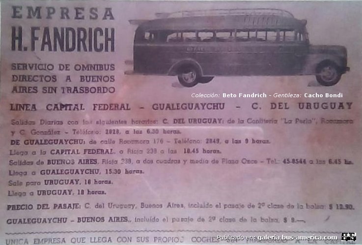 Ford V8 - Fandrich
Fandrich
Horarios & servicio

Fotografía: Hernán Fandric
Colección: Beto Fandrich
Gentileza: Cacho Bondi
