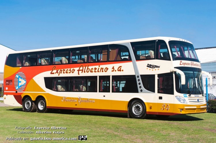 Scania K 400 B - J.Troyano Calixto - Exp. Alberino
Exp. Alberino, interno 34

Fotógrafo: desconocido
Fotografía: Expreso Alberino
Colección: Alberino Viajes
