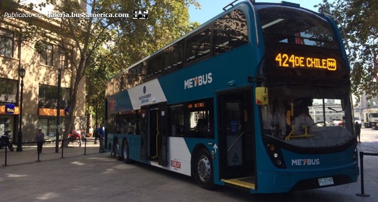 Alexander Dennis Enviro 500 (en Chile) - Metbus
FLXT45
http://galeria.bus-america.com/displayimage.php?pid=42591

Línea 424 (Santiago)

Fotografo: desconocido
Fotografía extraída de: http://www.transantiago.cl/noticias/presentan-primer-bus-de-dos-pisos-que-operara-como-plan-piloto-en-el-marco-de-la-relicitacion-del-transantiago;jsessionid=KKoEMaO30SgmvKwnHFpTrm0Q
