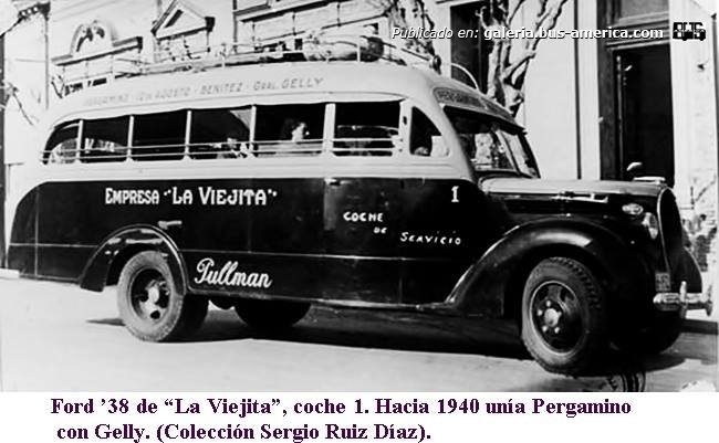 Ford - Vaccaro - La Viejita
Fotografía: ¿?
Colección: Sergio Ruiz Díaz
Publicado originalmente en libro: Historias sobre Ruedas
Extraído de: facebook Pergamino Viejo , https://www.facebook.com/photo.php?fbid=280155192158398&set=pb.100004917576602.
-2207520000.1426897745.&type=1&theater
