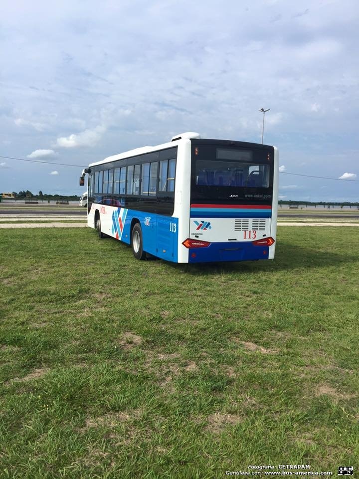 Jac HK6105G (en Paraguay) - El Inter
[url=http://galeria.bus-america.com/displayimage.php?pid=42702]http://galeria.bus-america.com/displayimage.php?pid=42702[/url]

Línea 55 (Asunción area metropolitana), unidad 113

Fotografía y gentileza: C.E.TRA.P.A.M (Centro de Empresarios del Transporte de Pasajeros del Area metropolitana)
