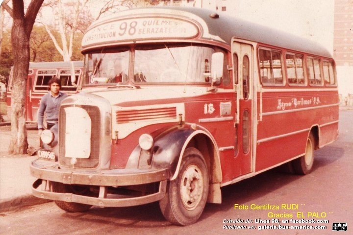 Mercedes-Benz LO 911 - Crovara - Exp. Quilmes
C.699565
[url=https://bus-america.com/galeria/displayimage.php?pid=47924]https://bus-america.com/galeria/displayimage.php?pid=47924[/url]

Línea 98 (Buenos Aires), interno 15

Fotógrafía: Rudi
Colección: El Palo de la 98
Gentileza: Línea 98, en facebook



Archivo originalmente posteado entre enero de 2018 y agosto de 2019
