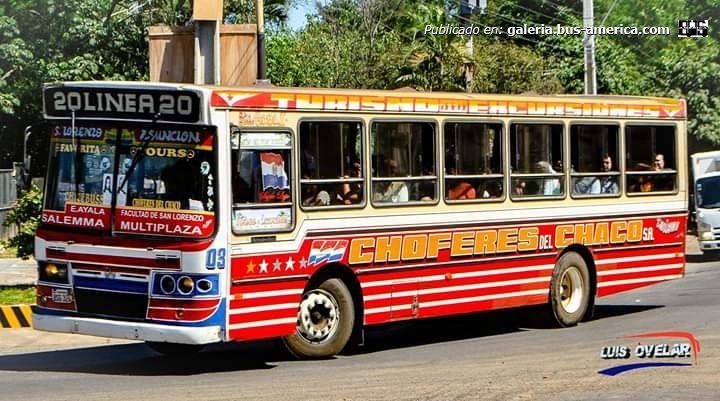 Mercedes-Benz OF 1417 - La Favorita (en Paraguay) - Choferes del Chaco
Línea 20 (Asunción), unidad 03

Fotografía y gentileza: Luis Ovelar
