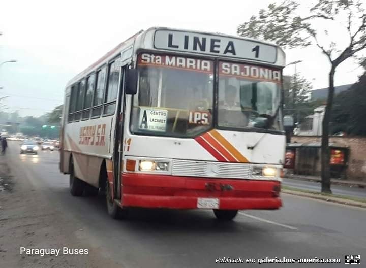 Mercedes-Benz OH 1316 - Bus PH (en Paraguay) - Ysapy
Línea 1 (Asunción)

Gentileza: Denis Arévalos
Extríado de: Paraguay Buses, en facebook.com
