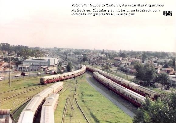 Toshiba (en Argentina) - Ferrocarriles Argentinos
Fotografía: Depósito Castelar, Ferrocarriles Argentinos
Extraído de: Castelar y su historia, en facebook.com
