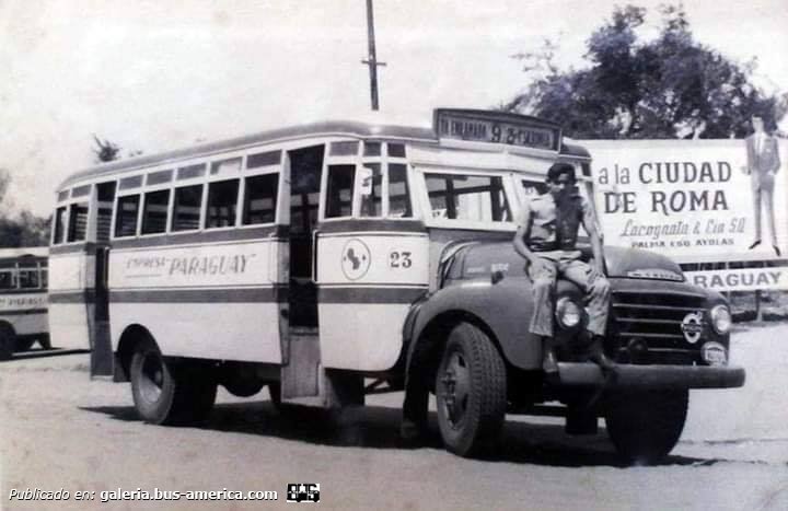 Volvo N84 - Paraguay
Línea 9 (Asunción), unidad 23

Fotografía colección: ¿?
Gentileza: Denis Arévalos
Extríado de: Paraguay Buses, en facebook.com
