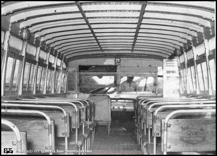 Volvo N 84 - Línea de Asunción
Fotografía extraída de: Asunción de Antaño

(Vista interior de la unidad)
