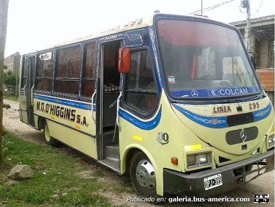 Mercedes-Benz LO 814 - ALASA - Ex M.O. O´Higgins
DPJ 399
Ex línea 295 - Interno 30

Fotografía "ala Maula"
