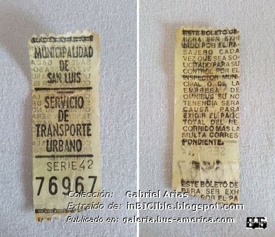 El Fifí San Luis
El Fifí San Luis (San Luis), boleto

Fotografía: Gabriel Arias
Extraído de: [url=http://inbicible.blogspot.com/2018/02/el-colectivo-de-los-barrios-puntanos.html]inbicible.blogspot.com[/url]
