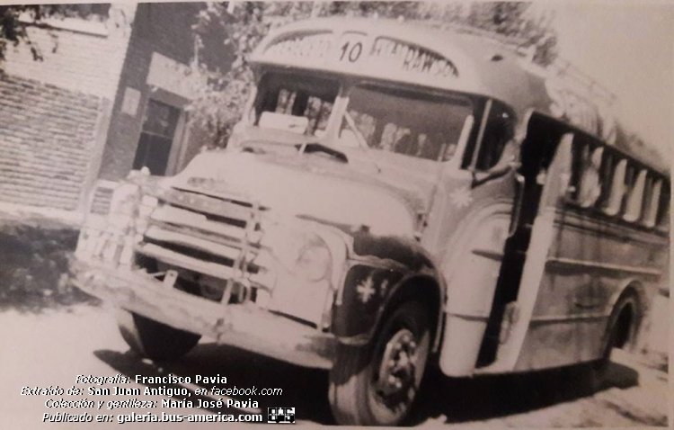 Bedford D5LZ1 - Sampaolesi - La Positiva
Línea 10 (San Juan), interno 10

Fotografía: Francisco "Pancho" Pavia
Colección y gentileza: Majo Pavia


Archivo posteado originalmente en diciembre de 2018
