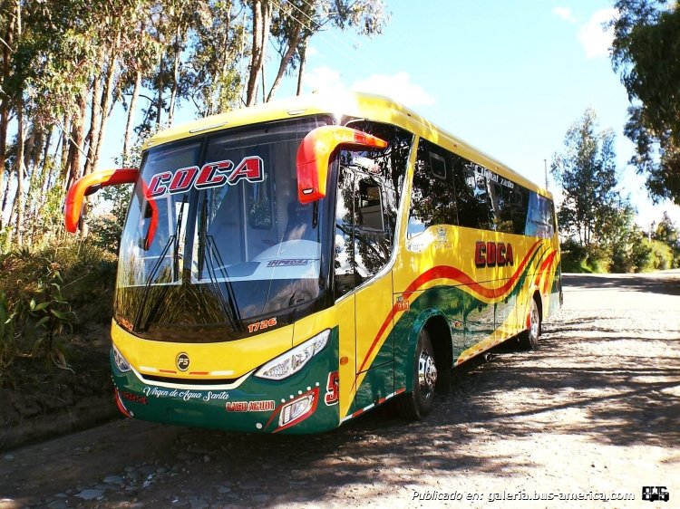 Hino AK 500 1726 - Impedsa Stark Buss - Coca
Fotografía: Carrocerías Impedsa
