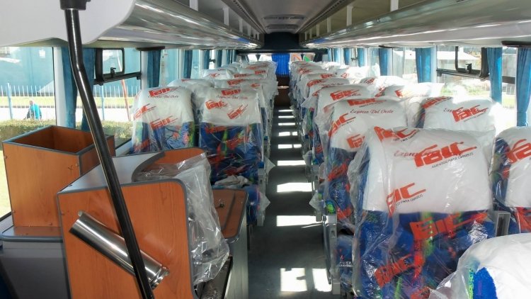 José Troyano Calixto - Expreso del Oeste
http://galeria.bus-america.com/displayimage.php?pid=33311
http://galeria.bus-america.com/displayimage.php?pid=33313

Fotografía de: José Troyano Carrocerías
Extraída de: https://www.facebook.com/jose.troyano.566?fref=ts
(Vista interior de la unidad)
