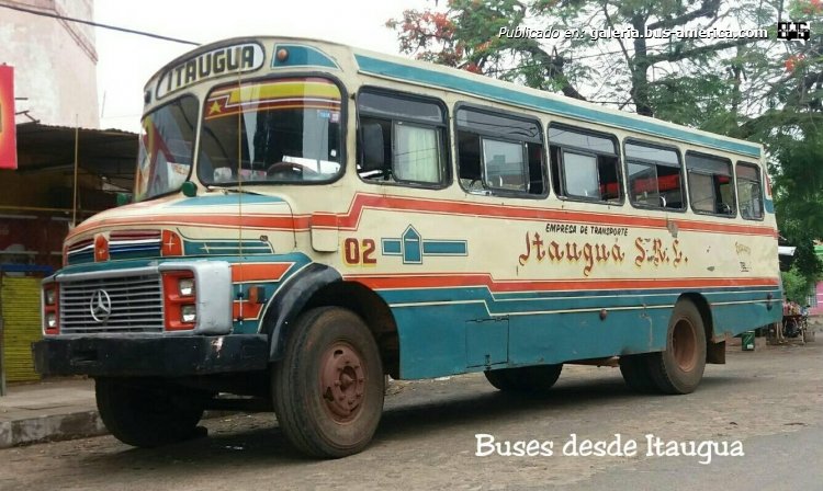 Mercedes-Benz L - Itaguá
http://galeria.bus-america.com/displayimage.php?pid=43791

Fotografía y gentileza: Luis Mereles
Extraído de: Buses desde Itaguá, en facebook.com

Itaguá (Itaguá), unidad 02
