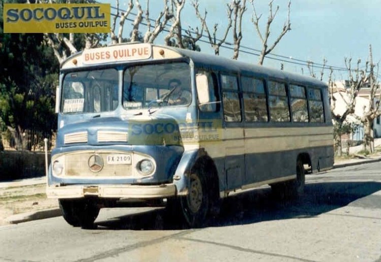 Mercedes-Benz LO 1114 - Juan Ortega - Buses Quilpué
FX2109
Fotografía extraída de: Buses Quilpué Socoquil (en facebook)

Los invitamos a conocer la historia de esta carrocera en nuestra sección Revista Bus América:
[url=https://www.bus-america.com/CHcarrocerias/Ortega/JuanOrtega-histo.php]Historia de carrocerías Juan ORTEGA[/url]
