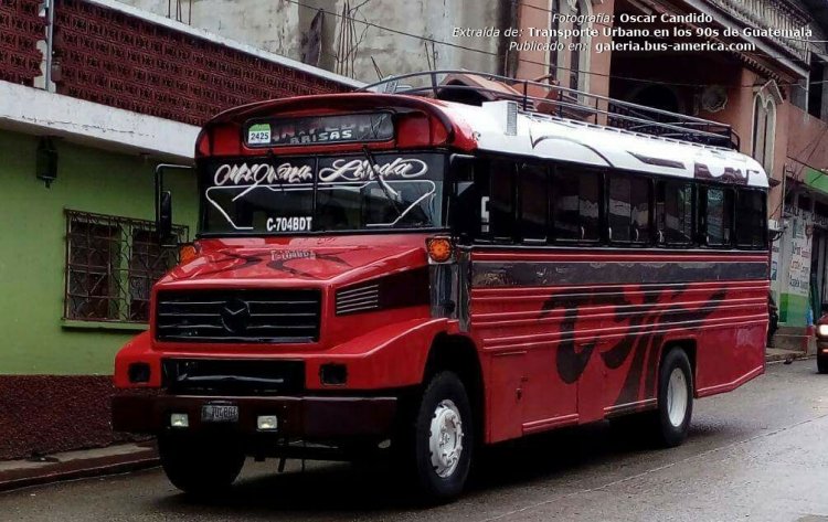 Mercedes-Benz L 1620 - Rosmo - Flomitax
C-704BDT

Fotografía: Oscar Candido
Extraída de: Transporte Urbano en los 90s en Guatemala, posteado por Stanley Menéndez Z

