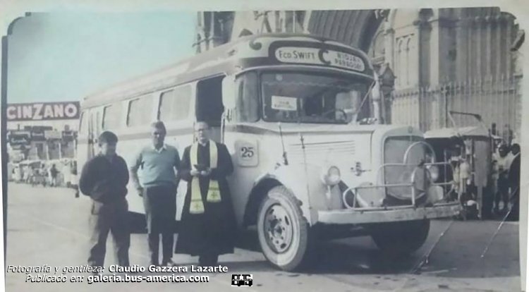 Mercedes-Benz L 312 - DIC - Gral. Las Heras
Línea C (Rosario), interno 25

Fotografo: ¿?
Colección: Claudio Gazzera Lazarte
